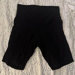 Lulu lemon black bike shorts